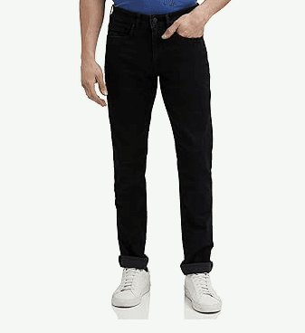 Men black jeans